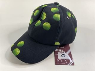 PAUL SMITH MEN'S CAP APPLE PRINT. MADE FROM: 100% POLYESTER WOVEN. RRP: £55