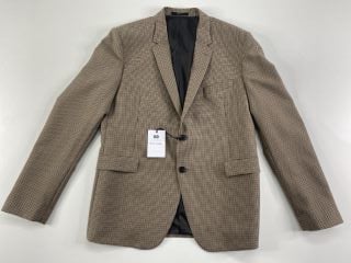 PAUL SMITH GENT'S SLIM FIT 2 BTN JACKET. SIZE: 44/54, MADE FROM: 100% FLEECE WOOL/VIRGIN WOOL. RRP: £860