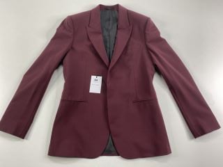 PAUL SMITH GENT'S SB CONCEALED 2BTN JACKET. SIZE: 40/50, MADE FROM: 73% WOOL 26% MOHAIR 1% ELASTANE. RRP: £1000