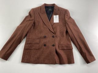 PAUL SMITH WOMEN'S JACKET. SIZE: 44, MADE FROM: 46% VISCOSE 34% WOOL 17% POLYAMIDE 3% ELASTANE. RRP: £450