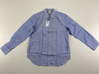 PAUL SMITH GENT'S S/C TAILORED SHIRT. SIZE: 16, MADE FROM: 100% COTTON. RRP: £285