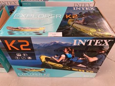 INTEX ADULT INFLATABLE KAYAK EXPLORER K2 FOR 2 PERSONS (68307).