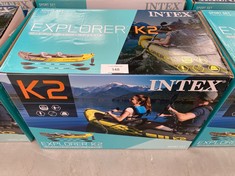 INTEX ADULT INFLATABLE KAYAK EXPLORER K2 FOR 2 PERSONS (68307).