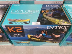 INTEX ADULT INFLATABLE KAYAK EXPLORER K2 FOR 2 PERSONS (68307).