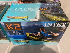 INTEX ADULT INFLATABLE KAYAK EXPLORER K2 FOR 2 PERSONS (68307).