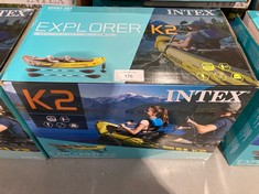 INTEX ADULT INFLATABLE KAYAK EXPLORER K2 FOR 2 PERSONS (68307).