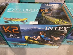 INTEX ADULT INFLATABLE KAYAK EXPLORER K2 FOR 2 PERSONS (68307).