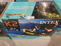 INTEX ADULT INFLATABLE KAYAK EXPLORER K2 FOR 2 PERSONS (68307).