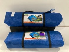 3 X TENTS INCLUDING ALTIVE CAMPING LIFESTYLE 210X240X130 BLUE COLOUR.