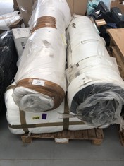 PALLET OF ASSORTED MATTRESSES AND MATTRESS TOPPER INCLUDING MATTRESS 160X190(MAY BE DIRTY).