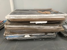 PALLET OF BED BASES AND UPHOLSTERED BASES (MAY BE BROKEN OR INCOMPLETE).