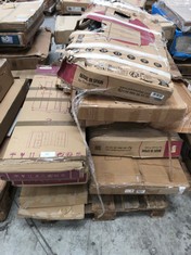 PALLET OF ASSORTED FURNITURE INCLUDING BATHROOM FURNITURE (MAY BE BROKEN OR INCOMPLETE).