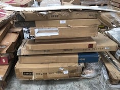 PALLET OF ASSORTED FURNITURE INCLUDING FORES 6618 (MAY BE BROKEN OR INCOMPLETE).