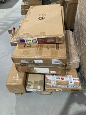 PALLET OF ASSORTED FURNITURE INCLUDING INTER LINK COLLECTY SHOWCASE (MAY BE BROKEN OR INCOMPLETE).