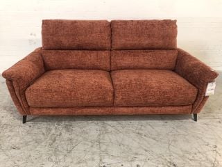 HORSTON RED FABRIC 2.5 SEATER SOFA RRP: £1,599.00