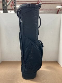 PING HOOFER LITE LIMITED EDITION STAND GOLF BAG IN BLACK - RRP: £199: LOCATION - J10