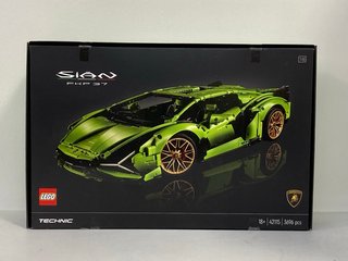 LEGO TECHNIC LAMBORGHINI SIAN FKP 37 SET MODEL: 42115 - RRP £289: LOCATION - FRONT BOOTH