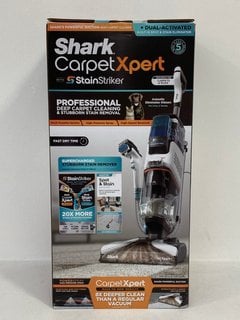 SHARK CARPET XPERT DEEP CARPET CLEANER WITH BUILT IN STAIN STRIKER MODEL: EX200UK - RRP £299: LOCATION - FRONT BOOTH