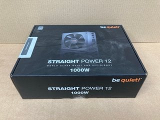 BE QUIET! STRAIGHT POWER 12 1000W PSU - RRP £174: LOCATION - I16