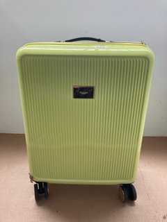 DUNE LONDON SMALL SUITCASE IN OLIVE: LOCATION - I16