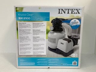 INTEX 26646BS SAND FILTER PUMP - RRP £250.00: LOCATION - FRONT BOOTH