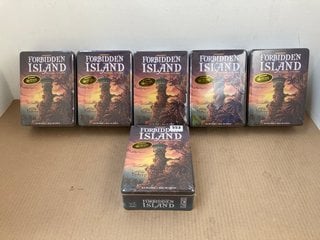 6 X GAMEWRIGHT FORBIDDEN ISLAND ADVENTURE IF YOU DARE GAMES: LOCATION - I1