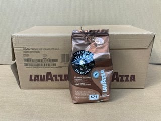 2 X BOXES OF LAVAZZA LA RESERVA DE TIERRA SELECTION 1000G ROASTED COFFEE BEANS - BBE 30/4/26: LOCATION - I1