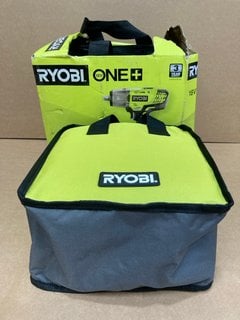 2 X RYOBI R18IW3-140SF 18V 3 SPEED IMPACT WRENCHES: LOCATION - H1