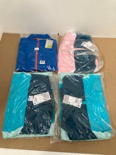 4 X ASSORTED MOUNTAIN WAREHOUSE CHILDRENS CLOTHING ITEMS TO INCLUDE SNOWDONIA 2 KIDS FLEECE IN BLUE - UK 11/12YRS: LOCATION - H3