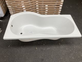 VITRA DELPHI 1700 X 900MM NTH RH SHOWER BATH - RRP £618: LOCATION - B8