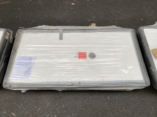 (COLLECTION ONLY) PEARSTONE WHITE SLATE EFFECT 1600 X 800MM SHOWER TRAY - RRP £565: LOCATION - A7