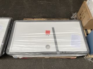 (COLLECTION ONLY) PEARLSTONE 1600 X 800MM SHOWER TRAY - RRP £435: LOCATION - A8