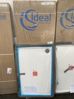 (COLLECTION ONLY) CLEAR GLASS 1950 X 800MM SHOWER SIDE PANEL MAY BE USED AS A WET ROOM PANEL WITH A PEARLSTONE 1200 X 800MM SHOWER TRAY - RRP £1165: LOCATION - A3