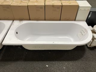 1700 X 720MM NTH LH J-SHAPED SPACE SAVER BATH - RRP £339: LOCATION - A2