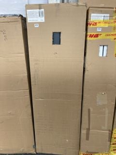 ANTHRACITE VERTICAL SINGLE FLAT PANEL RADIATOR 1600 X 490MM - RRP £525: LOCATION - B4