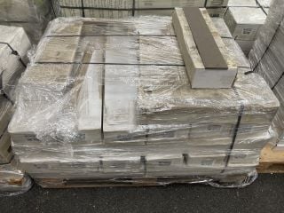 PALLET OF 600 X 100MM CERAMIC TILES IN GEMS MOCCA MATT APPROX 22M2 IN TOTAL - RRP £1145: LOCATION - A1 (KERBSIDE PALLET DELIVERY)