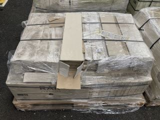 PALLET OF ASSORTED TILES TO INCLUDE RAK PORCELAIN TILES IN GEMS MOCCA RUSTIC TO INCLUDE GEMS LIGHT GREY MATT: LOCATION - A1 (KERBSIDE PALLET DELIVERY)