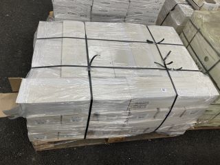 PALLET OF INTERNAL CERAMIC TILES IN GEMS BLACK MATT APPROX 30M2 IN TOTAL - RRP £1156: LOCATION - A1 (KERBSIDE PALLET DELIVERY)