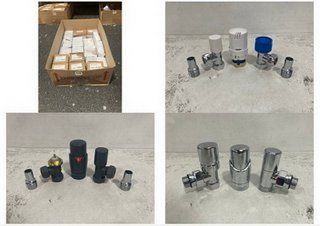 QTY OF ASSORTED RADIATOR VALVES - RRP £300: LOCATION - RACKING 1