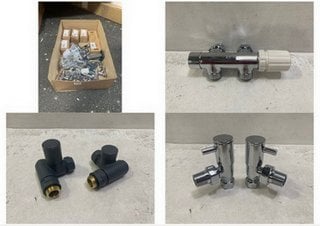 QTY OF ASSORTED RADIATOR VALVES - RRP £300: LOCATION - RACKING 1