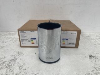 VITRA ORIGIN #A44890 WALL MOUNTED TOOTHBRUSH HOLDER IN CHROME - RRP £124: LOCATION - RACKING 2