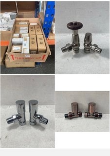 QTY OF ASSORTED RADIATOR VALVES - RRP £250: LOCATION - RACKING 3