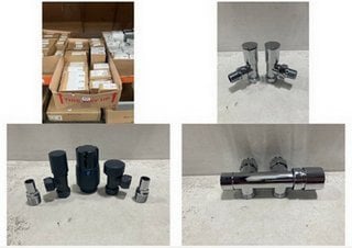 QTY OF ASSORTED RADIATOR VALVES - RRP £250: LOCATION - RACKING 3