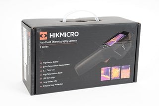 HIK-MICRO B-SERIES HANDHELD THERMOGRAPHY CAMERA(SEALED) - MODEL HM-TP51-3AQF/W-B10 - RRP £319: LOCATION - BOOTH