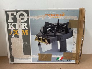 FOKER CAST IRON GAS WOK BURNER(7 LITRES) - RRP £ 109: LOCATION - WA3