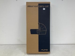 NUNA MIXX NEXT CARRY COT IN BISCOTTI(SEALED) - MODEL CC09822BISGL - RRP £200: LOCATION - BOOTH