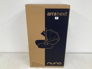 NUNA ARRA NEXT I-SIZE INFANT CARRIER IN CAVIAR(SEALED) - MODEL CS11308CVRGL- RRP £250: LOCATION - BOOTH