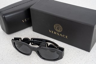 VERSACE MEDUSA BIGGIE SUNGLASSES IN BLACK - MODEL OVE4361 - RRP £256: LOCATION - BOOTH