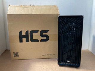 HCS COMPUTER FULL SYSTEM HARDSHELL CASE AND MOTHERBOARD ATTACHMENT IN BLACK: LOCATION - WA6