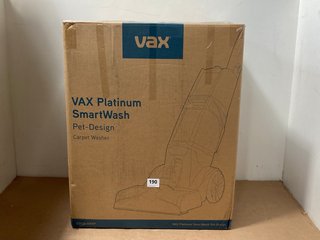 VAX PLATINUM SMART WASH CARPET CLEANER - RRP £299: LOCATION - WA7